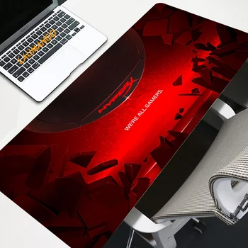 HyperX Pelės Padas Dizainas 2021 Viena Geriausių Dovanų Draugams Yra Kompiuteris Keyboaed Stalas Kilimėlis Žaidimo Kilimėlis Didelis 90x40CM Lentelė