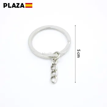 Idealprice Store®10 butas keychains, raktų žiedas, keyholder, split žiedai