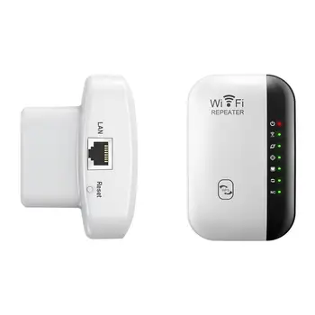 Ilgo Nuotolio Wifi Kartotuvas Prieigos Taškas 300Mbps Wifi Signalo Stiprintuvas Wifi Booster Range Extender 