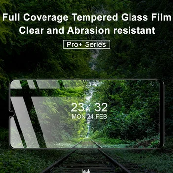Imak Pro+ Jautrus Touch Visišką Stiklo Samsung Galaxy A42 5G Grūdintas Stiklas naudoti Visą AB 