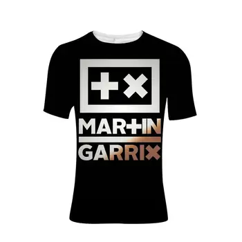 Individualų DJ MARTIN GARRIX spausdinimo Moterys t-shirt Plius dydis 6XL rudens drabužiai moterims dūmų harajuku t-shirt vyras įgulos kaklo