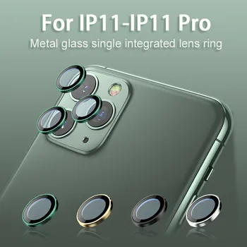 Iphone 12 Pro Fotoaparato Raštas Žiedas Objektyvas Metalo Stiklinį Dangtelį iPhone 12 11 Pro Max mini Kamera Atveju Screen Protector Filmas
