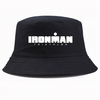Ironman Triatlonas Laiškas spausdinti Harajuku pop Kibiro kepurę žvejys, skrybėlę ir Saulės Skydelis Žvejybos Žvejys Skrybėlę