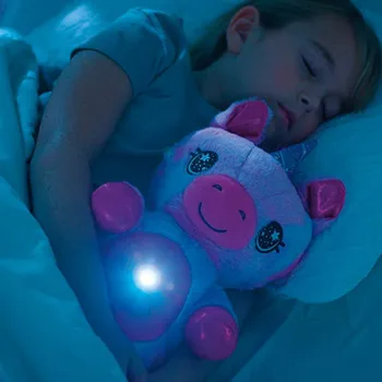 Iškamša Su Šviesos Projektorius Star Paguodos Žaislas Pliušinis Žaislas Naktį Šviesos Džiugu Mažylis Pilvo Svajonė Lites Lempos Lėlės