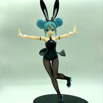 Japaense Anime Skaičius Miku BiCute Katytė Ver. Veiksmų Didelis Paveikslas 31cm Colletible Modelis Žaislai, lėlės dovana