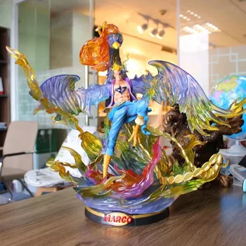 Japonija, Anime One Piece Phoenix Rėmo GK PVC Veiksmų Skaičius, Kolekcines, Statula Modelis Žaislas Vaikams Dovanų 46cm
