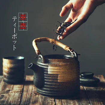 Japoniško Stiliaus Namų Keramikos Arbatinukas Arbatos Puodelis Vandens, Puodelis Restoranas Arbatos Puodą