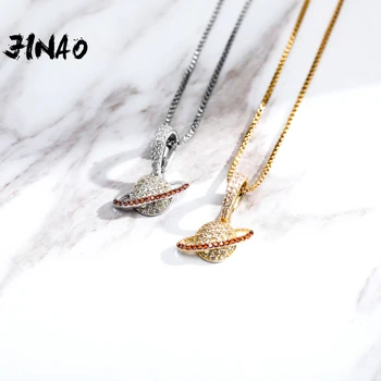 JINAO 925 Sterling Silver Planet 