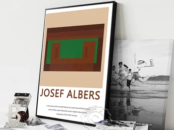 Josef Albers Paroda, Muziejus, Plakatas, 