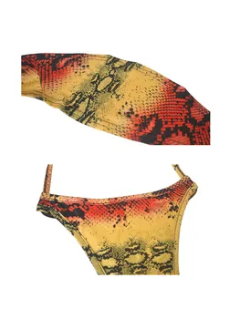 Joskaa 2 Vnt Maudymosi Kostiumėlį Spausdinti Bikini Paplūdimys Nustatyti Atostogų Seksualus Maudymosi Klubas Outwear Push Up Plaukimo Kostiumas 2021 Moterys Vasarą