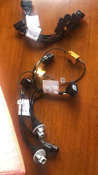 Juoda Automobilio žibintų adapterio prijungimo laidynas Atnaujinti adapterio kabelį Dekodavimo plug