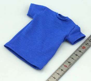 Juoda raudona mėlyna pilka 1/6 Vyrų Marškinėliai trumpomis rankovėmis Atsitiktinis viršuje 12 Cm TBLeague Veiksmų Skaičius, Jiaou Lėlės