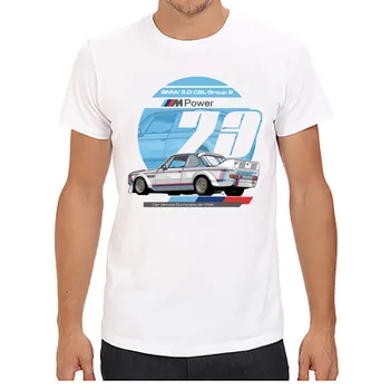 Juokinga Bmw E46 E90 E39 E60 E30 Marškinėliai Vyrams Klasikiniai Žmogus Kietas Superautomobilį TEE Vyrų Vasaros Viršūnes Balta Camisetas Harajuku Hip-Hop Marškinėlius