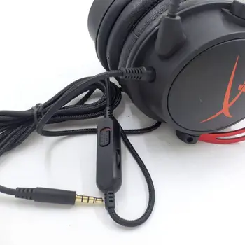 K3NB Nešiojamųjų Garso Kabelis Ausinių Kabelį Audio Laidas Linija HyperX Debesis Sumaišykite Debesis Alfa Žaidimų Ausinės