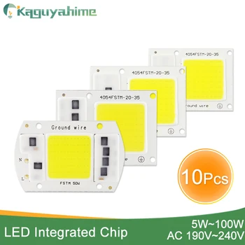 Kaguyahime LED, COB (Chip 10vnt 20W 30W 50W Pakeitimo Integruota Mikroschema Augti Visą Spektrą Dėmesio Prožektorių Lempos Lauko