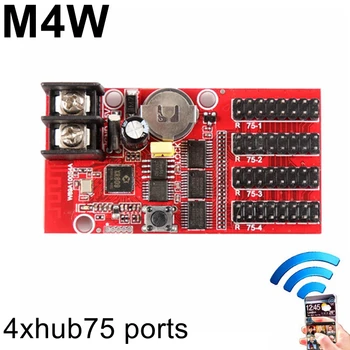 Kaler M2W Wifi LED Kontrolės Kortelės 768x32 Pikselių Spalvotas Asinchroninis Valdytojas P10 P3 P4 P5 P6-P2.5 RGB Led Ekranas Modulis