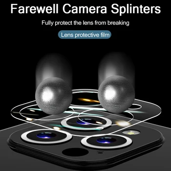 Kamera Grūdintas Stiklas iPhone 11 12 Pro Max 12 Mini Screen Protector Dėl 