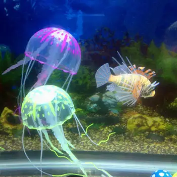 Karšto Naujas Karšto Žėrintis Poveikis Dirbtinis Medūzos, Žuvų Bakas Akvariumo Apdaila Mini Povandeninis Laivas Ornamentu Povandeninis Pet Apdaila