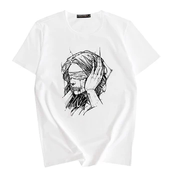 Karšto Naujausias Mados Streetswear Vouge Vegetaras moteriški marškinėliai Harajuku Cool Girl marškinėliai Pankų Drabužių 2021 Harajuku T-shirt