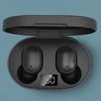 KARŠTO PARDAVIMO!!!E6S TWS Mini Portable Bluetooth 5.1 Belaidžio Įkrovimo In-ear Sporto Ausinių