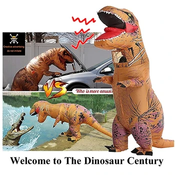 Karšto Talismanas Pripučiami Dinozaurų Kostiumai Šalis Kostiumas 