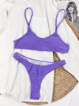Kietojo Tanga Bikini Komplektas 2021 Moteris Maudymosi Kostiumas Iš Dviejų Dalių, Besimaudančių Plaukimo Kostiumas Moterų Maudymosi Kostiumėlį Moteris Drabužiai