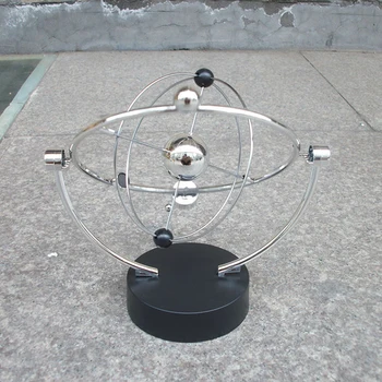 Kinetinė Orbita Besisukančių Įtaisą perpetuum Stalas Biuro Meno Dekoro Žaislą Dovanų 57BF