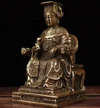 Kinija archaize žalvario Mazu amatų statula