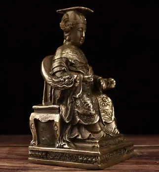 Kinija archaize žalvario Mazu amatų statula