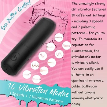 Kišenėje 10 Greičio Kulka Plug Vibratoriai Dildo Mini Vibracijos G Taško Stimuliacija Makšties Klitorio Masturbacija Sekso Žaislai Moterims