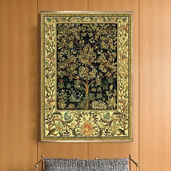 Klasikinis Aukso Medžio Modernus, Stilingas Malonumas Didelio Dydžio Drobė Art Prints Tapybos Sienos Nuotrauka Kambarį Namų Dekoro Be Rėmelio