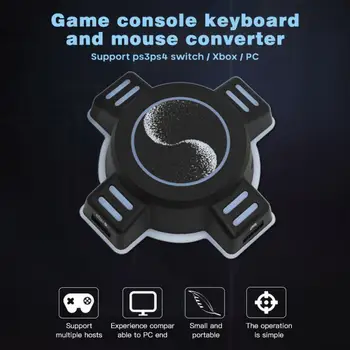 Klaviatūros Ir Pelės Konversijos Langelį PS4 Jungiklis PS3 Xboxone Konverteris FPS Žaidimų Klaviatūra ir Pelė Konverteris Adapteris