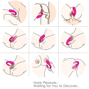 Klitorio, G-Taško Stimuliatorius Vibratorius atsparus Vandeniui Intensyvios Vibracijos Makšties Suaugusiųjų fidget Sekso Žaislai Moterims, Solo Žaisti Porų Įdomus