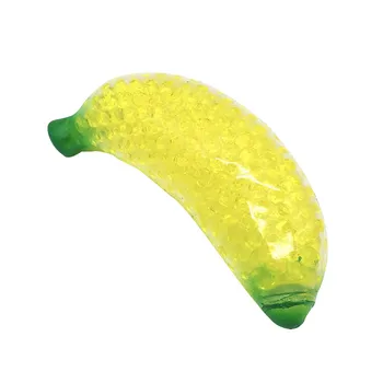 Korėtus Bananų Granulių Streso Kamuolys Žaislas Squeezable Squishies Įtempių Žaislas Suaugusiems Vaikams Juokinga Anti-stresas Fidget Reliver