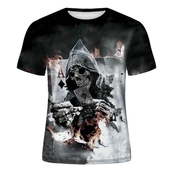 Kvėpuojantis prakaitas sugeriančios T-Shirt Vyrai Wolf 3D Atspausdintas Juokinga T marškinėliai, Unisex marškinėliai, Prekės ženklo Drabužių vasarą viršų