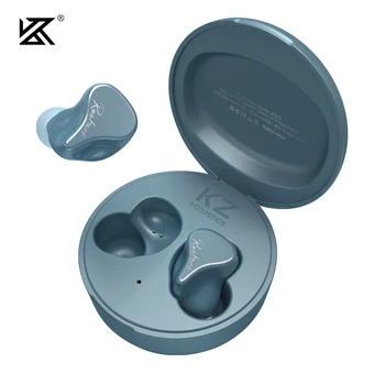 KZ SKS 1DD+1BA Tiesa Belaidžio TWS Ausinės Bluetooth 5.2 Hibridinis Žaidimas, Ausinių Touch Kontrolės, Triukšmo Panaikinimo Sporto laisvų Rankų įranga