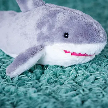 Kūdikių Ryklių Pliušinis Žaislas, Minkšti Kimštiniai Gyvūnų Lėlės Dovana Vaikams 26cm