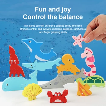 Kūdikių Žaislai, Mediniai 3d Puzzle Tangram Formų Mokymosi Animacinių filmų Gyvūnų Žvalgybos Dėlionės, Žaislai Vaikams, Švietimo Dovana