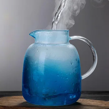 Kūrybos Blue mountain Stiklinės Vandens Puodą virdulys Didelės Talpos Sprogimo Įrodymas, Vandens Butelį, Kavos Puodelis Arbatos Puodelis Home Office