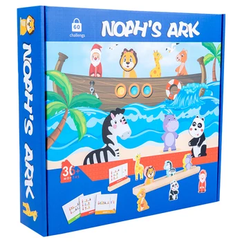 Kūrybos mediniai kūdikių Nojaus Arka 