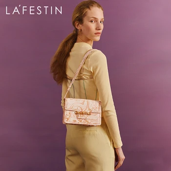 LA FESTIN Dizaineris moterų maišelį nukentėjo spalva specialų maišelį 2021 naujas mados mažas kvadratas maišelį, pagal rankos, vyresnysis retro vieną shoulde
