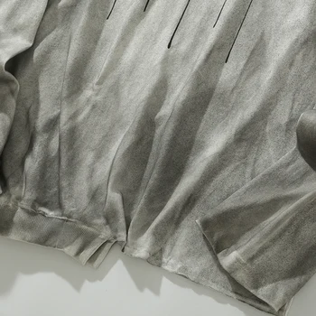 LACIBLE Hip-Hop Kaklaraištis Miršta Laiškas Išspausdintas Vyrų Palaidinukė 2019 M. Rudenį Harajuku Šukuotinės Medvilnės Atsitiktinis Megztinis Mados Streetwear