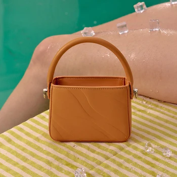 LAFESTIN Unikalus mažas maišelis 2021 naujas mini lengvas cross-kūno moterų maišelį nešiojamų mažas kvadratas krepšys patogus vamzdinės rankenos
