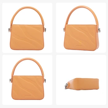 LAFESTIN Unikalus mažas maišelis 2021 naujas mini lengvas cross-kūno moterų maišelį nešiojamų mažas kvadratas krepšys patogus vamzdinės rankenos