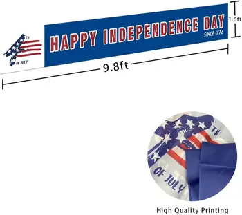 Laimingas Nepriklausomybės Diena Reklama Didelių liepos 4-osios Reklama, Nepriklausomybės Diena Apdaila vidaus, Lauko