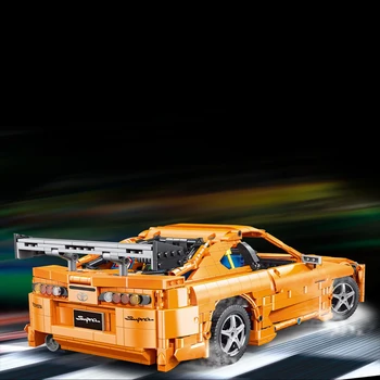 Laimingas Statyti Techninės Klasikinis A80 Superautomobilį Modelį, Miesto aukštųjų technologijų Lenktyninį Automobilį Pastato Blokus, Plytas SS 2225pcs Berniukas Žaislą Dovanų