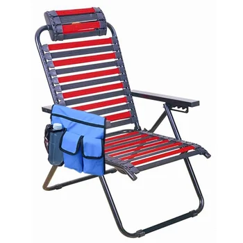 Lauko paplūdimio kėdės, biuro sėdynės pakaba saugojimo krepšys gali būti vieno peties