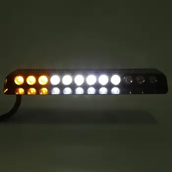LED Automobilio priekinio Stiklo Strobe Šviesos siurbtukas Pagalbos Flash Signalas Šviesa 10000-12000mcd Didelio Ryškumo 418g Svoris