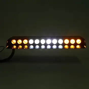 LED Automobilio priekinio Stiklo Strobe Šviesos siurbtukas Pagalbos Flash Signalas Šviesa 10000-12000mcd Didelio Ryškumo 418g Svoris