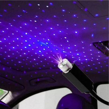 LED Automobilio Stogo Star Naktį Šviesos Projektorius Skirtas BMW 7 Serijos G11 G12 740li 750li Kia Sedona Grand Carnival